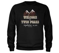 Felpa Ufficialmente Licenziata Di Twin Peaks - Benvenuti A Twin Peaks