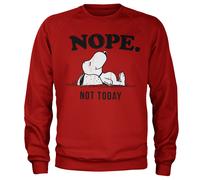 Felpa Ufficialmente Licenziata Peanuts - No. Oggi No