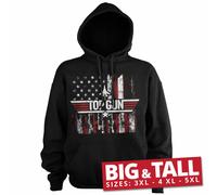 Felpa Ufficialmente Licenziata Top Gun - America BIG & TALL 3XL, 4XL, 5XL