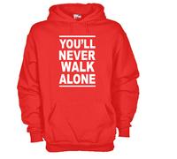 Felpa Ultras KF08 You'll never walk alone Cori stadio curva