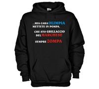 Felpa Ultras KT27 Roma Mia cara Olimpia mettete in pompa Aquila Lazio