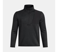 Felpa Under Armour Drive Hybrid Storm SweaterFleece ½ Zip da ragazzo Nero / Nero YSM (127 - 137 cm)