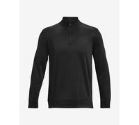 Under Armour Quarter Half-Zip Manica Lunga Uomini-Nero in nero, Taglia: M