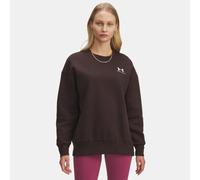Felpa Under Armour Icon Fleece Oversized Crew da donna Kona Marrone / Bianco L