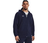 Felpe con cappuccio Under Armour UA Rival Fleece FZ Hoodie-BLU 196884199579 in taglia L EU