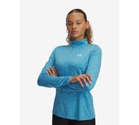 Felpa Under Armour Tech Half Zip Twist azzurro chiaro donna - M