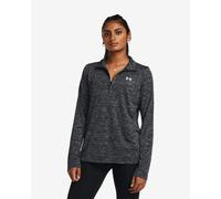 Felpa Under Armour Tech Half Zip Twist grigio scuro donna - L
