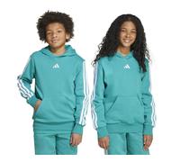 Felpa Unisex Adidas Essentials 3-Stripes Fleece - Verde