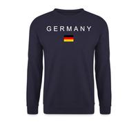 Felpa unisex alla moda con bandiera della Germania | Design orgoglioso con la parola "Germania" e la bandiera tedesca, ideale per fan e viaggiatori