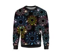 Felpa Unisex Con Simboli Zodiacali Dei Segni Astrologici