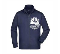 Felpa Unisex Full Zip - B. Joe - Super vestibilità Top qualità (IT, Testo, S, Regular, Regular, Blu)