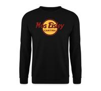 Felpa unisex Mos Eisley Cantina Illustration | Illustrazione nostalgica del logo Mos Eisley Cantina dell'universo SW, ideale per i fan e come regalo
