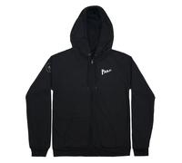 Felpa Unisex Nera Con Zip In Cotone Biologico Per Gli Oceani Taglia Piccola NWT