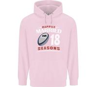 Felpa Uomo 18 Anni Matrimonio 18° Rugby