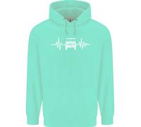 Felpa Uomo 4X4 Heart Beat Pulse Off Road Roading