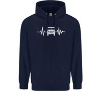 Felpa Uomo 4X4 Heart Beat Pulse Off Road Roading