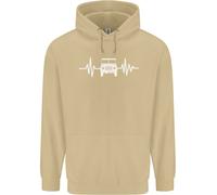 Felpa Uomo 4X4 Heart Beat Pulse Off Road Roading