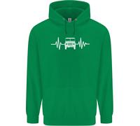 Felpa Uomo 4X4 Heart Beat Pulse Off Road Roading