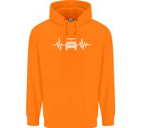 Felpa Uomo 4X4 Heart Beat Pulse Off Road Roading