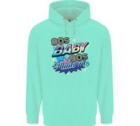 Felpa Uomo 80S Baby 90S Made Me Music Pop Rock