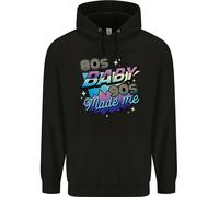Felpa Uomo 80S Baby 90S Made Me Music Pop Rock
