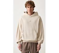 Felpa Uomo Adidas Kit Small Logo - Beige