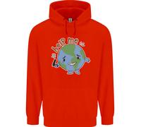 Felpa Uomo Aiutami A Combattere Il Cambiamento Climatico