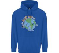 Felpa Uomo Aiutami A Combattere Il Cambiamento Climatico