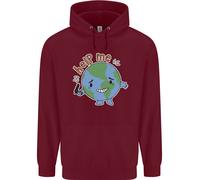 Felpa Uomo Aiutami A Combattere Il Cambiamento Climatico