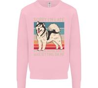 Felpa Uomo Alaskan Dog Scusa Se Sono In Ritardo