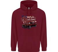 Felpa Uomo American Badass Muscle Car