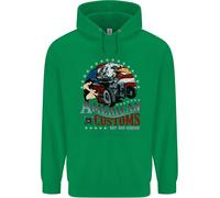 Felpa Uomo American Customs Hot Rod Garage USA