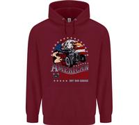 Felpa Uomo American Customs Hot Rod Garage USA