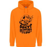 Felpa Uomo Anti Valentines Club Romance Single Day