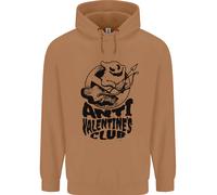 Felpa Uomo Anti Valentines Club Romance Single Day