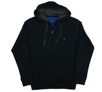 Felpa Uomo Aperta con Cappuccio Tasche Cerniera Zip Leggera Primaverile Garzata