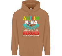 Felpa Uomo Autism Nana Nonni Autistico ASD