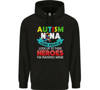 Felpa Uomo Autism Nana Nonni Autistico ASD