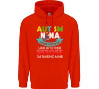Felpa Uomo Autism Nana Nonni Autistico ASD