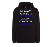 Felpa Uomo Bambino Bellissima Interista Mamma Papà Inter Internazionale Amala