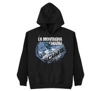 Felpa Uomo Bambino La Montagna Chiama E Io Devo Sciare Sport Neve Freddo Felpe