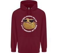 Felpa Uomo Bearded Dragons Come Piccoli Dinosauri