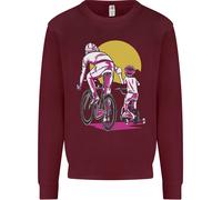 Felpa Uomo Bicicletta Per Il Giorno Del Padre Padre E Figlio