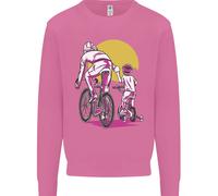 Felpa Uomo Bicicletta Per Il Giorno Del Padre Padre E Figlio