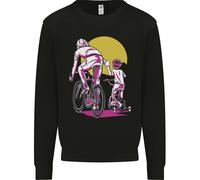 Felpa Uomo Bicicletta Per Il Giorno Del Padre Padre E Figlio