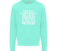 Felpa Uomo Biker Dietro Le Sbarre