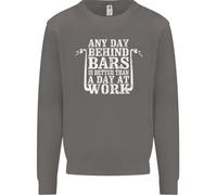 Felpa Uomo Biker Dietro Le Sbarre