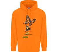 Felpa Uomo Butterfly Evolution Caterpillar Butterflies