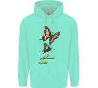 Felpa Uomo Butterfly Evolution Caterpillar Butterflies