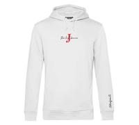 Felpa Uomo Cappuccio - The Last Dance - J 23 Campioni Basket Pallacanestro (Bianco, XXL)